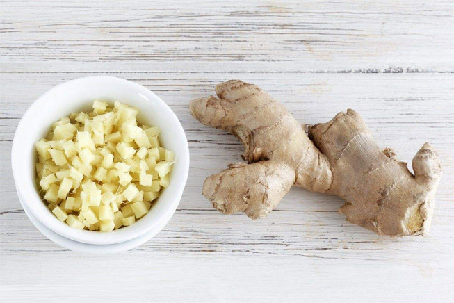 What can't ginger be eaten with? Ginger differs from dried ginger